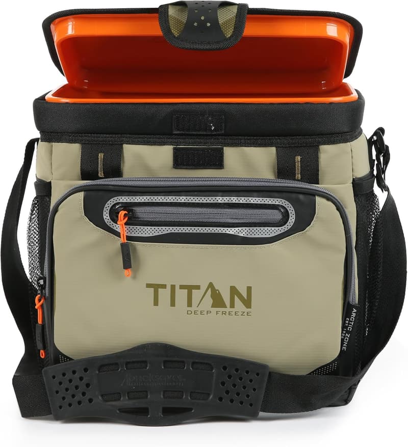 Titan Deep Freeze Zipperless Cooler - Beach & Camping Use