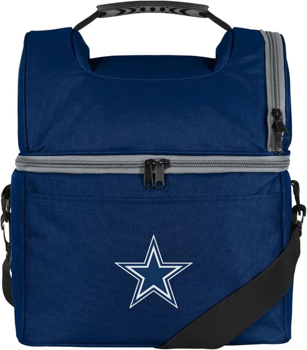 NFL Team Logo Double Compartment Cooler for Adults