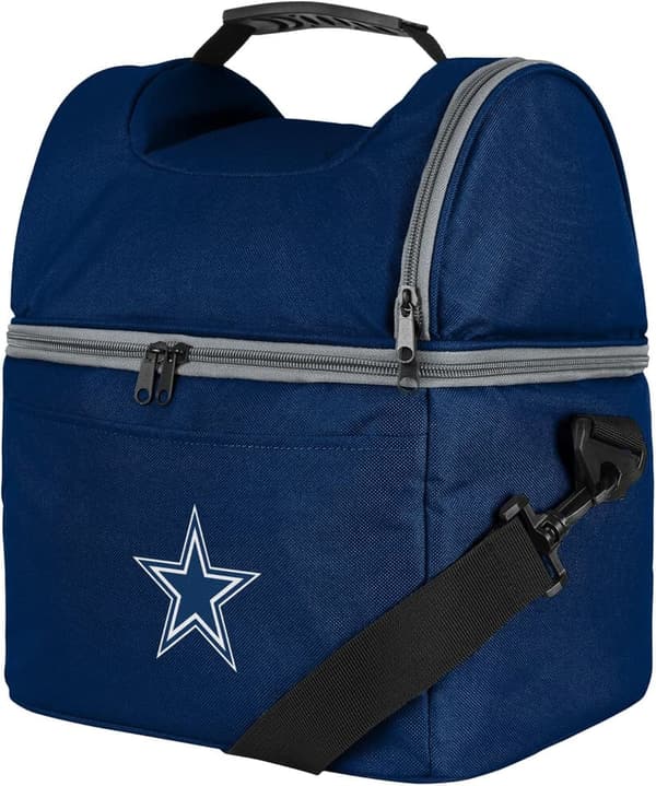NFL Team Logo Double Compartment Cooler for Adults