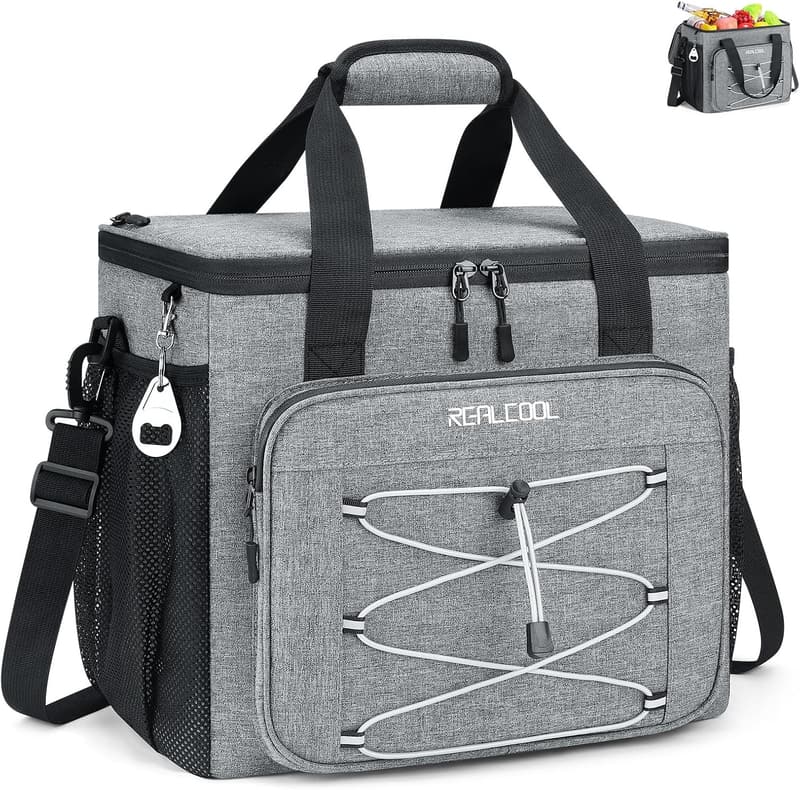 Collapsible Insulated Soft Cooler Bag for Picnic & Travel