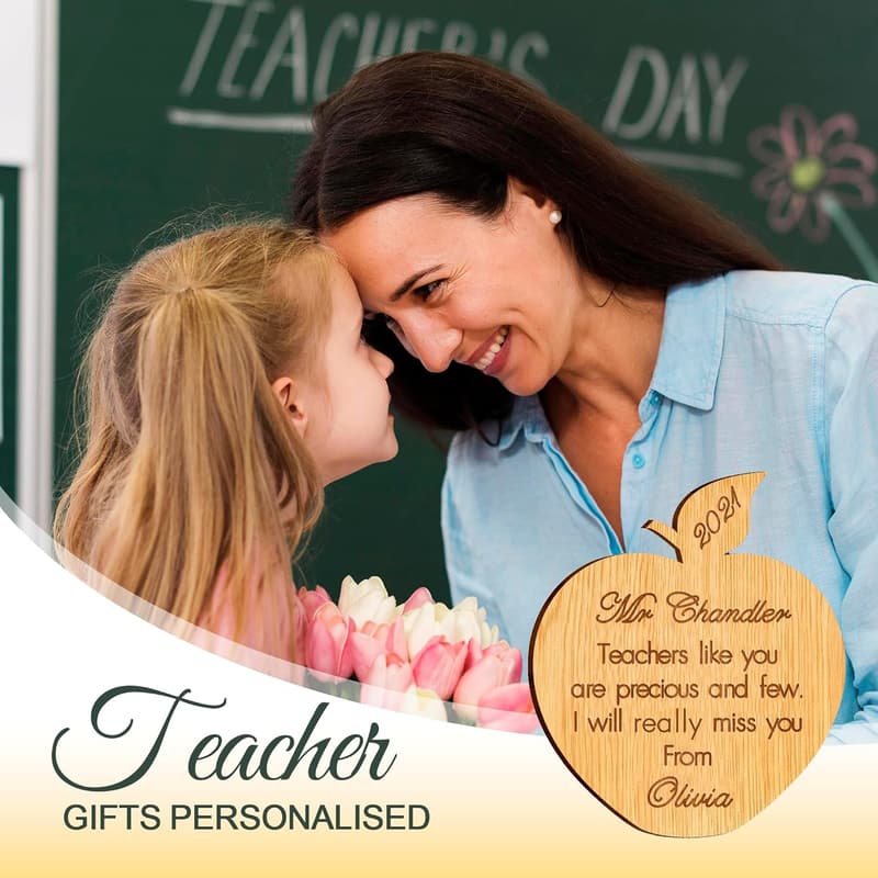Teacher Appreciation Custom Wooden Fridge Magnets