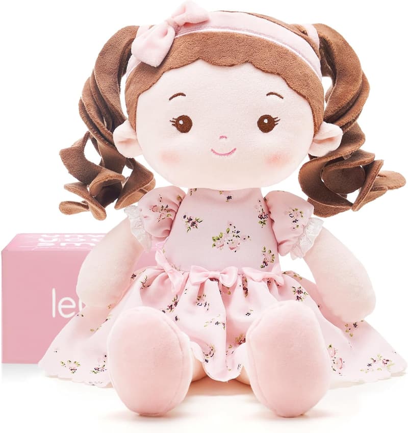 My First Baby Rag Doll - 16'' Plush Toy for Toddlers