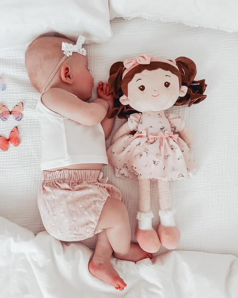 My First Baby Rag Doll - 16'' Plush Toy for Toddlers
