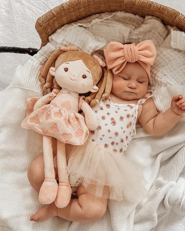 My First Baby Rag Doll - Soft Plush Toy for Toddlers