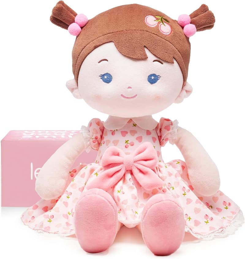 My First Baby Rag Doll (16''), Birthday Gift for 1-Year-Old Girl