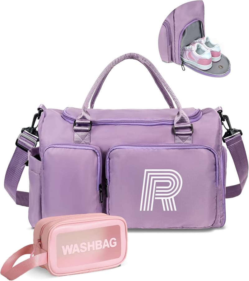 Personalized Weekender Duffle Bag for Girls