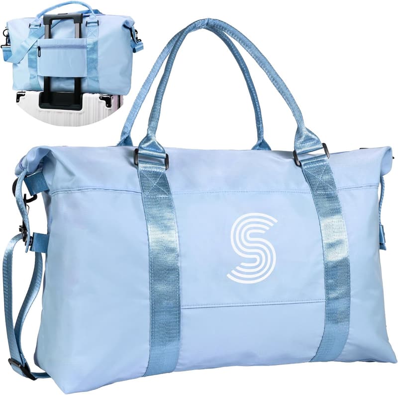Personalized Initial Travel Duffel Bag for Teen Girls