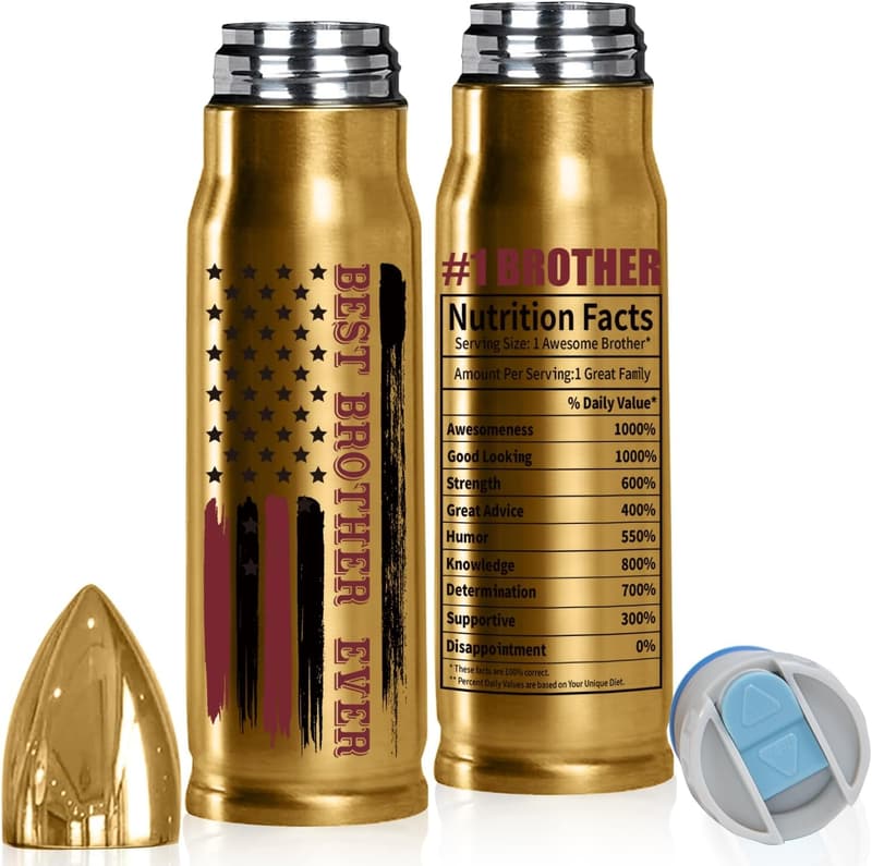 Best Brother Ever 22oz Stainless Steel Tumbler Gift