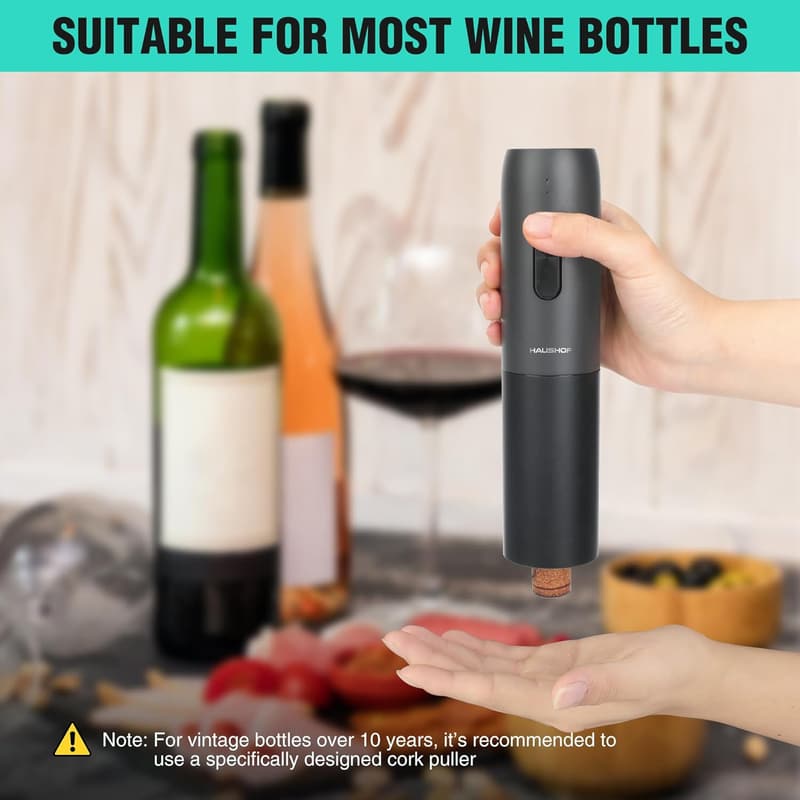 Electric Wine Opener Set with Accessories - Perfect Housewarming Gift