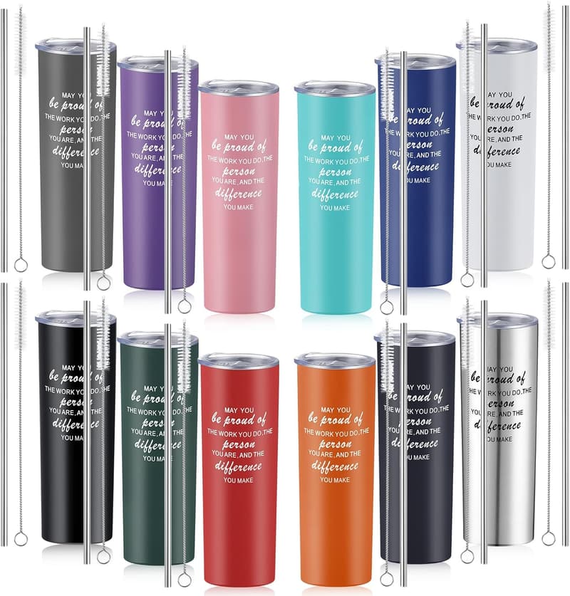 Inspirational 20oz Stainless Steel Travel Tumblers for All
