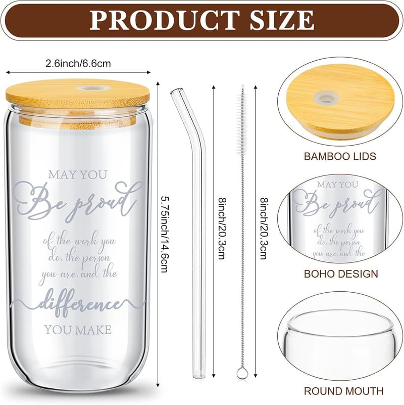 CNA Appreciation Week 16oz Beer Glass Set for Team Gifts