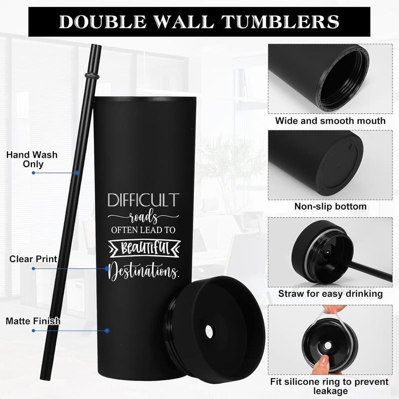 Graduation Thank You 16oz Inspirational Tumbler for Employees