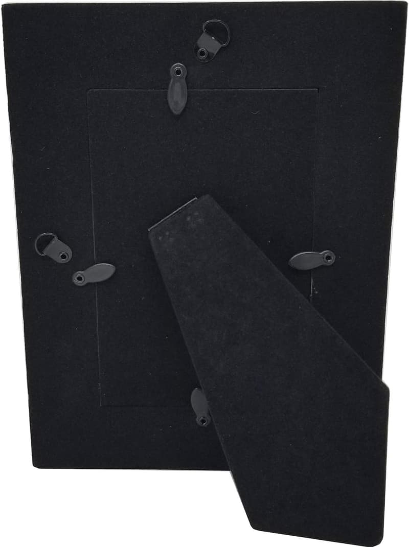 Personalized Leatherette Photo Frame for Family Pictures 4x6