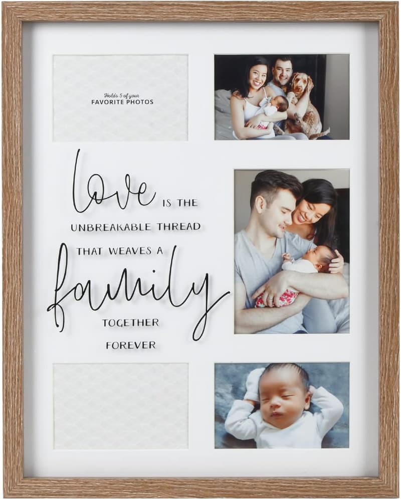 Family Together Forever 5-Opening Wall Collage Frame