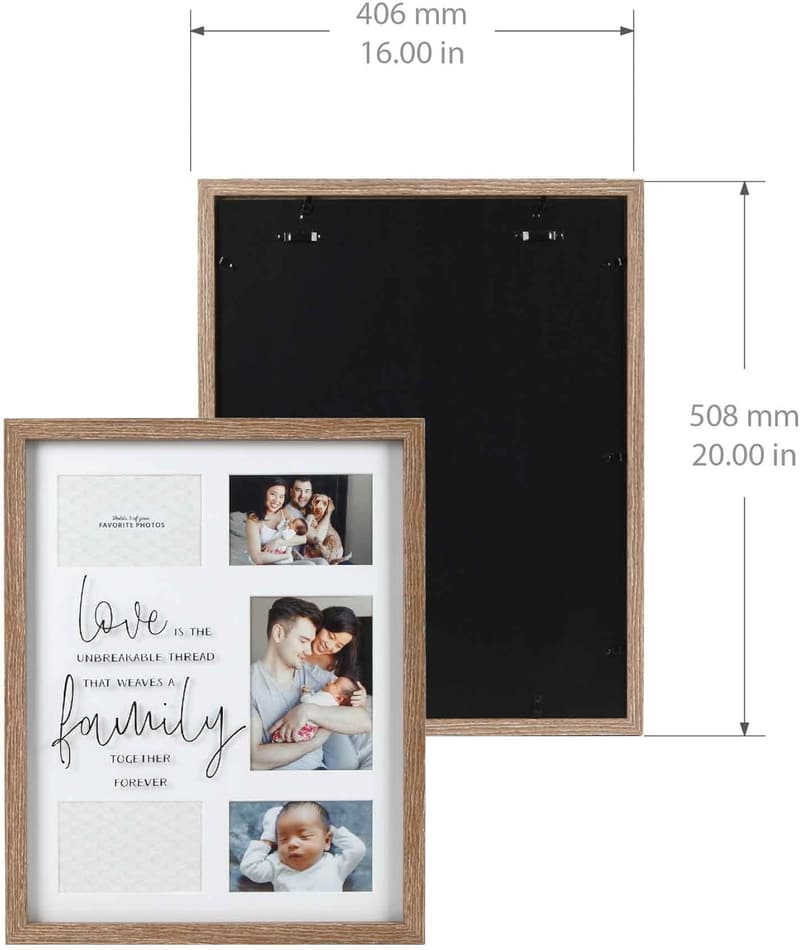 Family Together Forever 5-Opening Wall Collage Frame