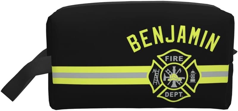 Firefighter Graduation Gift - Personalized Portable Toiletry Bag