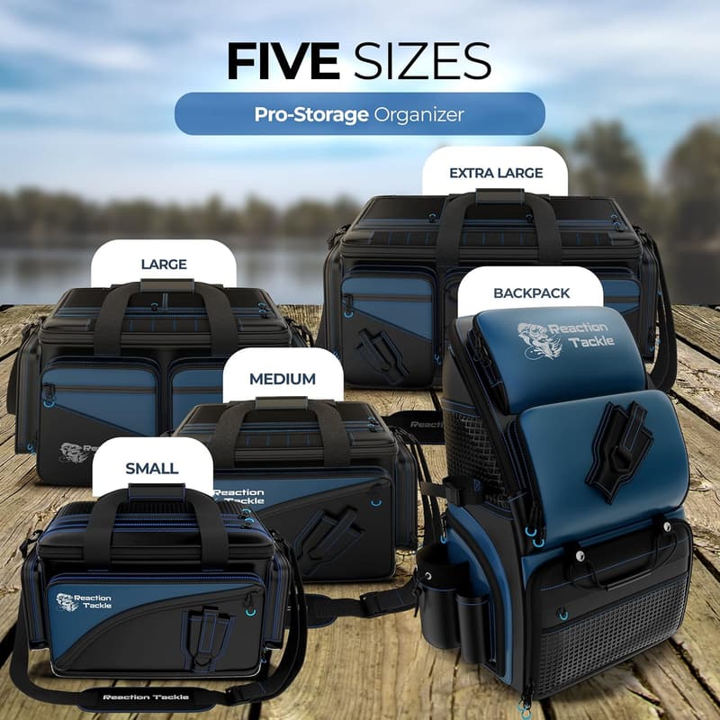 Saltwater Resistant Fishing Tackle Bag - 1000D PVC Organizer