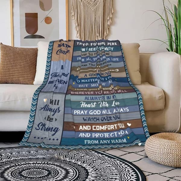 Brother Throw Blanket - Perfect Gift for Father's Day & Graduation
