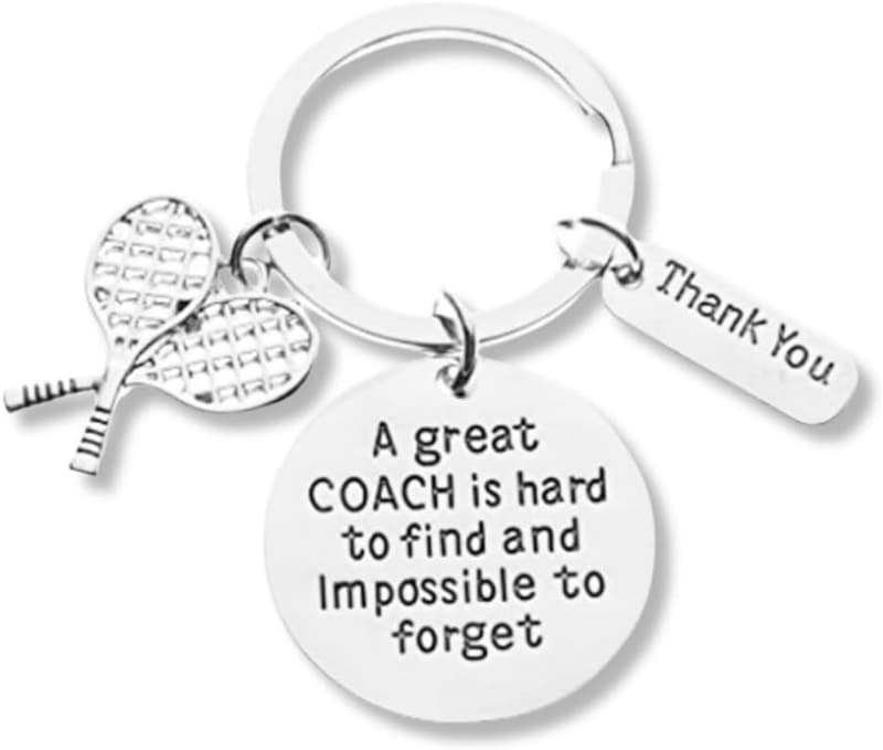 Tennis Keychain - Infinity Collection Sports Fan Gift