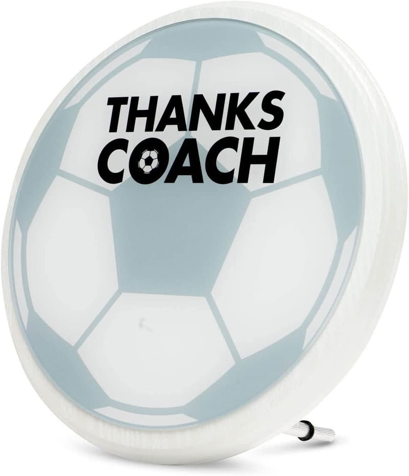 Coach Plaque for Soccer | Autograph Ready Premier Design