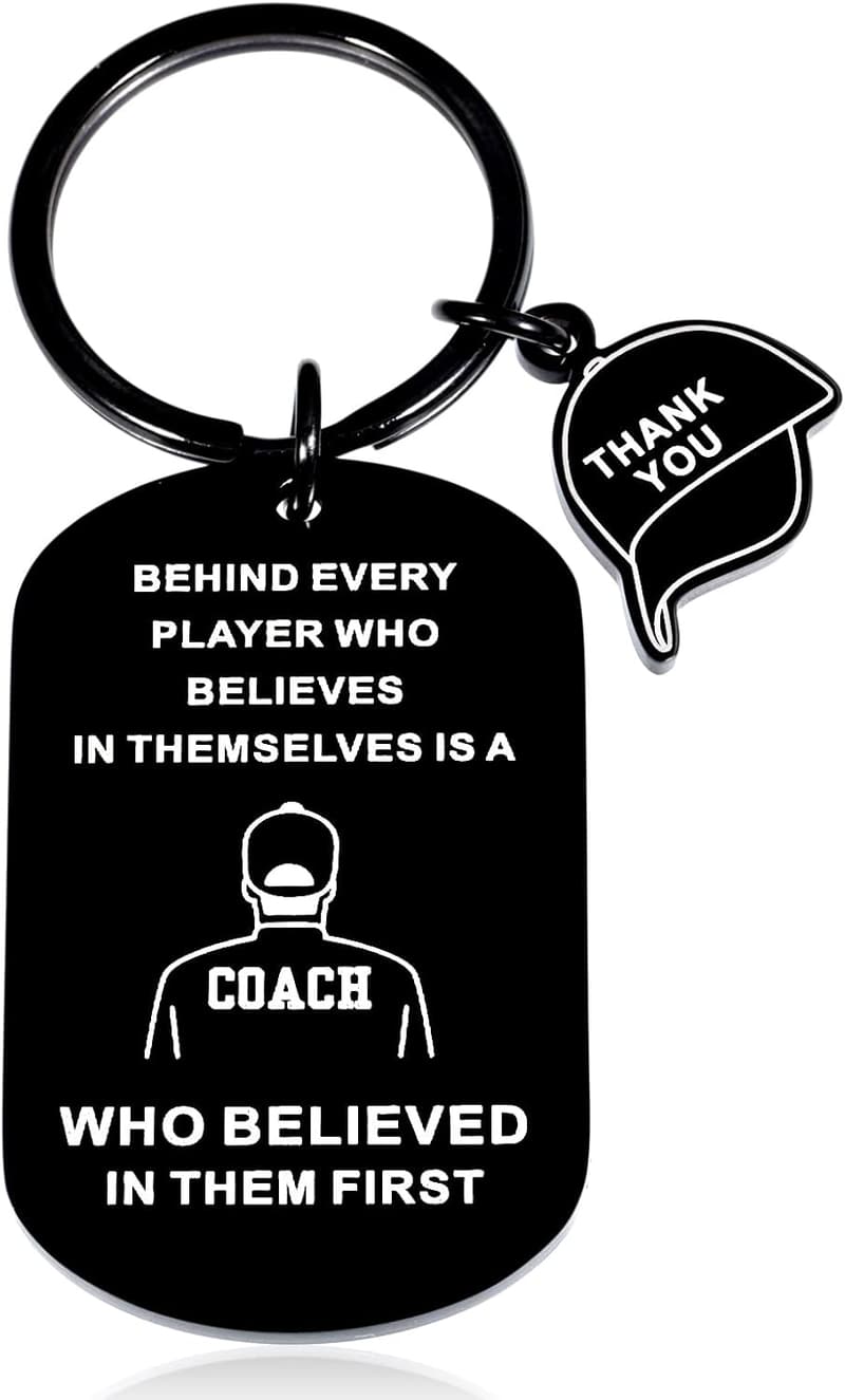 Coach Keychain Gift for Men & Women - Thank You Coach!