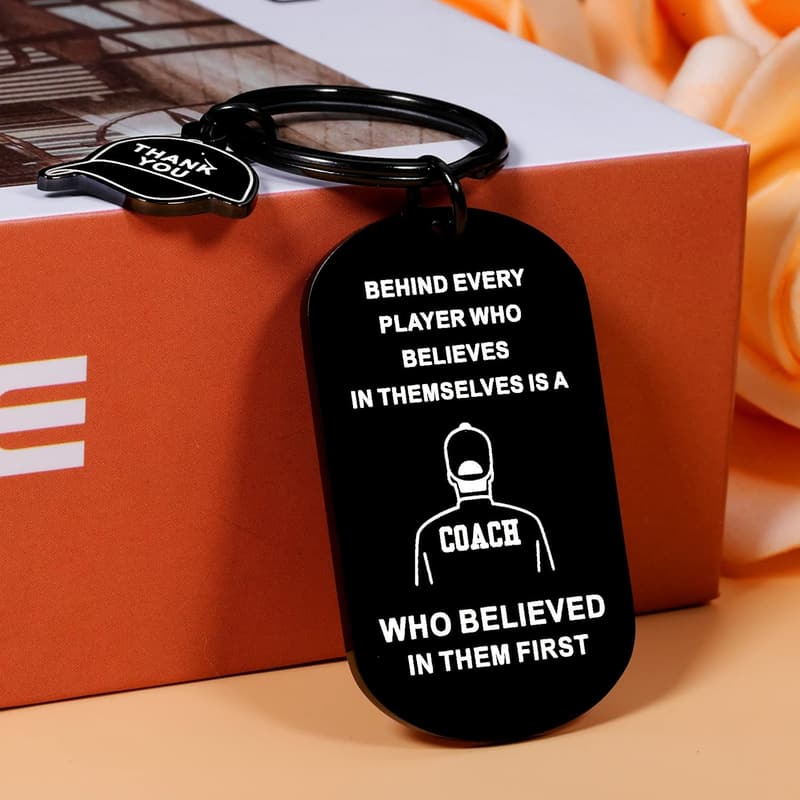 Coach Keychain Gift for Men & Women - Thank You Coach!
