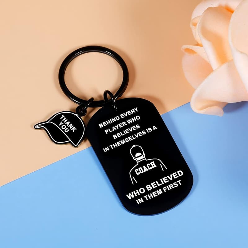 Coach Keychain Gift for Men & Women - Thank You Coach!