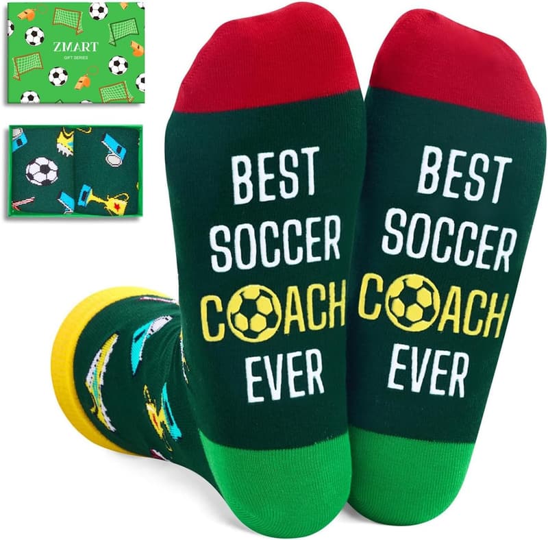 Basketball & Soccer Coach Socks for Men and Dads