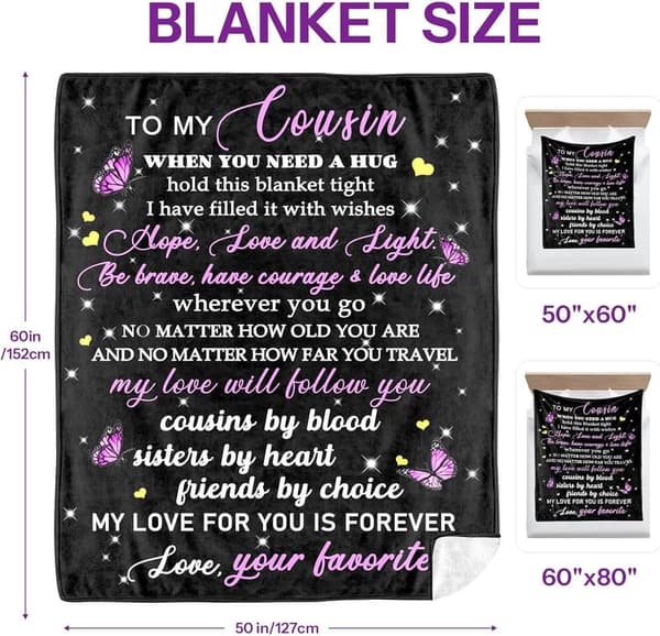 Cousin Birthday Gift - 60