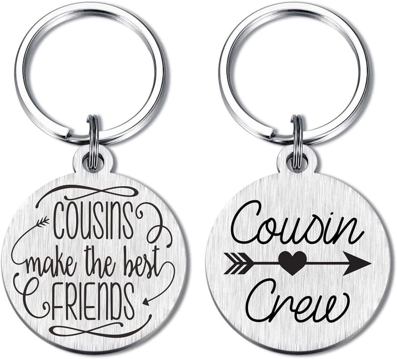 Cousin Crew Keychain Gift