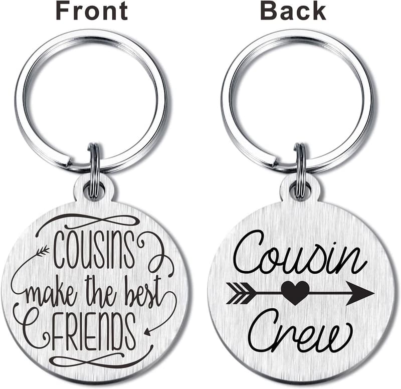 Cousin Crew Keychain Gift