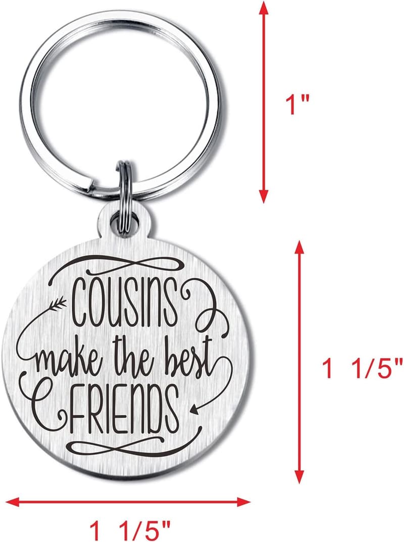 Cousin Crew Keychain Gift