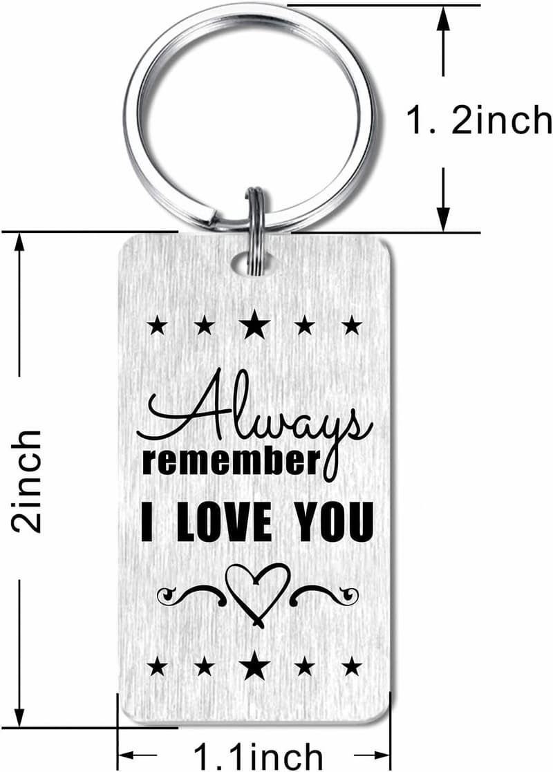 Cousin Birthday Keychain Gift for Men and Women