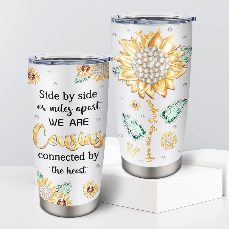 Cousin Birthday Gift – 20oz Tumbler for Women
