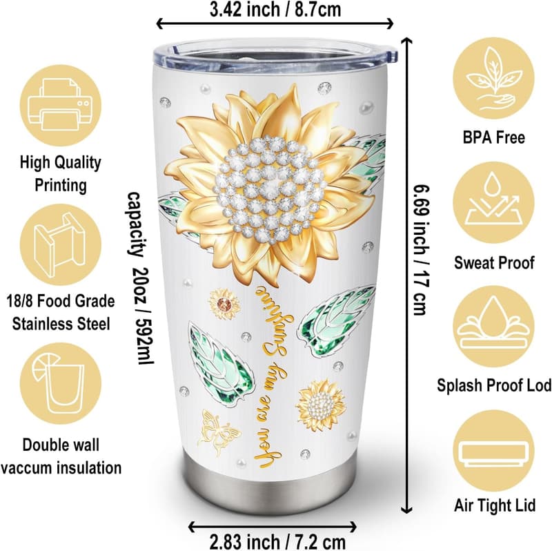 Cousin Birthday Gift – 20oz Tumbler for Women