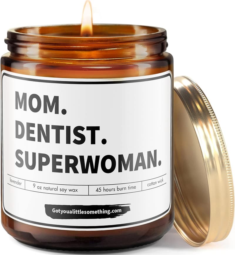 Women's Scented Candle - Dentist Appreciation Gift