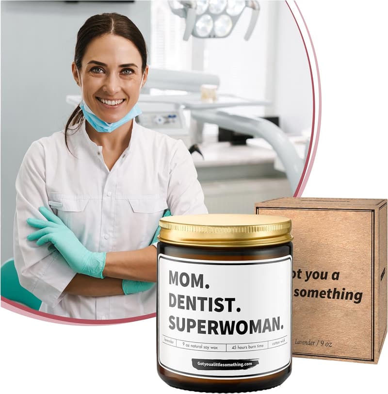Women's Scented Candle - Dentist Appreciation Gift