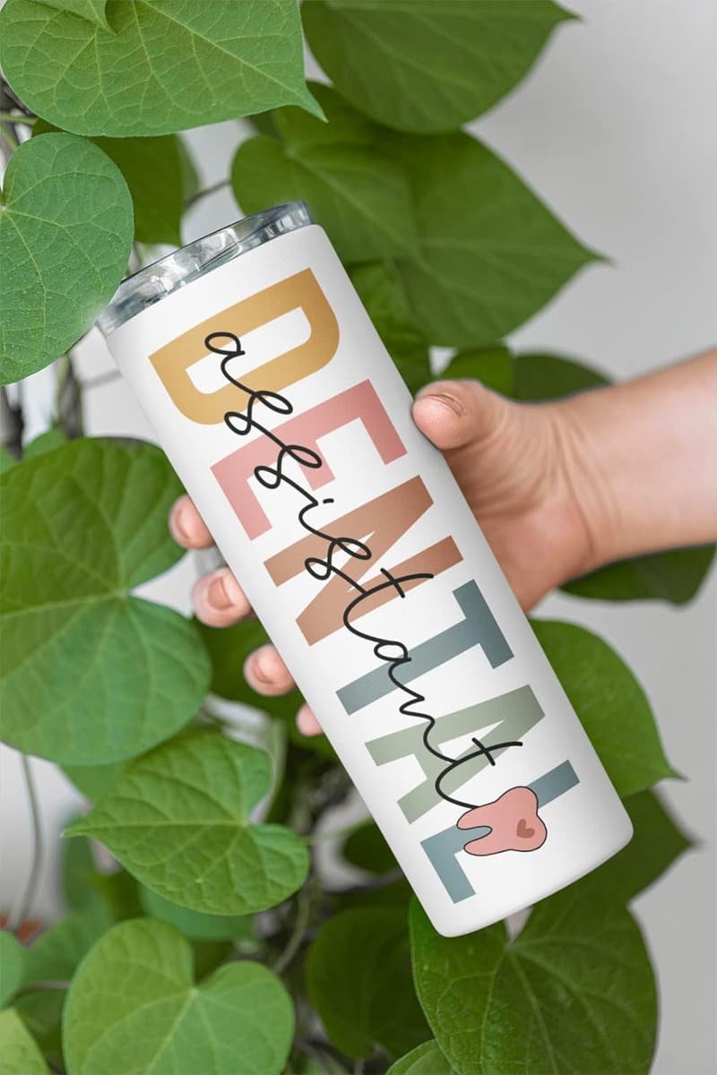Graduation Gift Personalized 20 Oz Tumbler for Dental Assistants