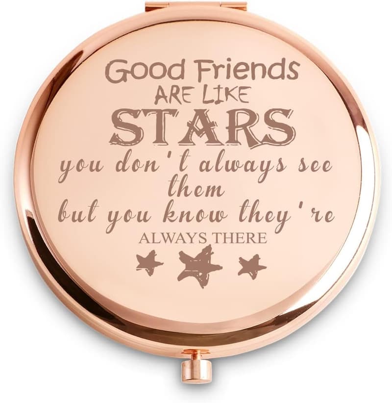 Personalized Compact Mirror - Thoughtful Gift for Women