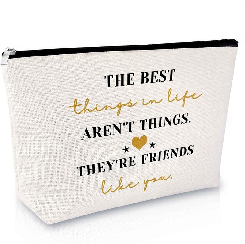 Encouragement Cosmetic Bag for Women - Best Friend Gift