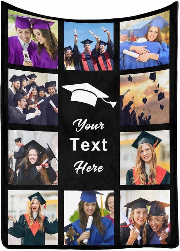 Personalized Graduation Blanket for Class of 2025