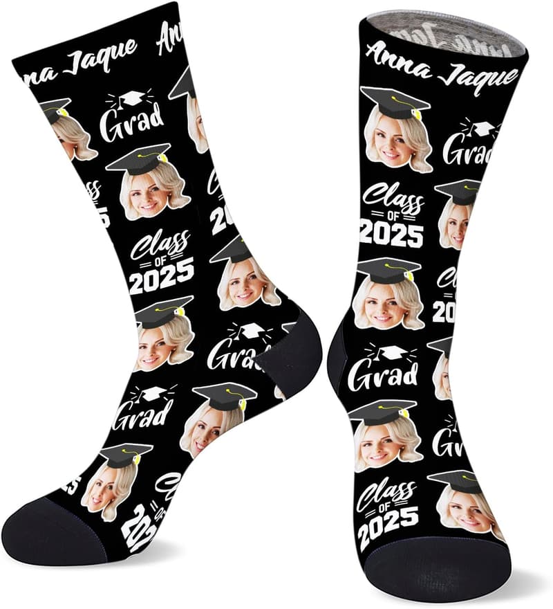 Personalized Photo Socks for Men and Women - Perfect Gift for Any Occasion