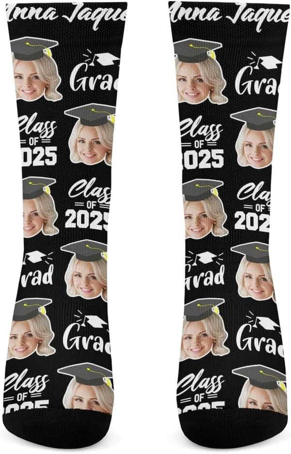 Personalized Photo Socks for Men and Women - Perfect Gift for Any Occasion