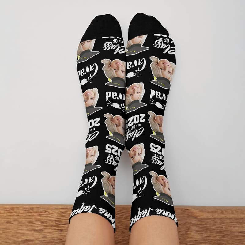 Personalized Photo Socks for Men and Women - Perfect Gift for Any Occasion