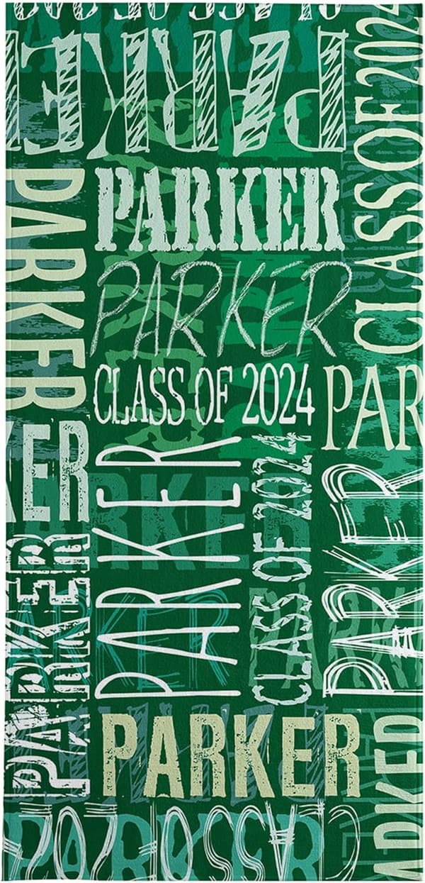 Personalized Beach Towel for Graduates - Class of 2025