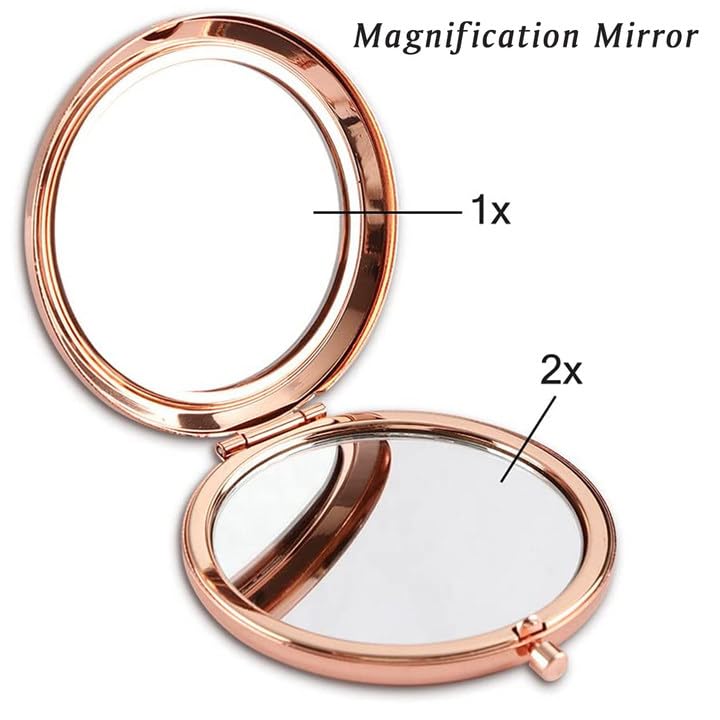 Personalized Compact Mirror - Sentimental Gift for Grandma