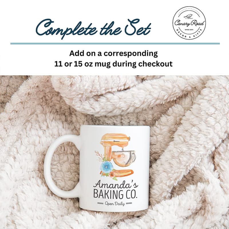 Personalized Waffle Weave Kitchen Towel for Housewarming