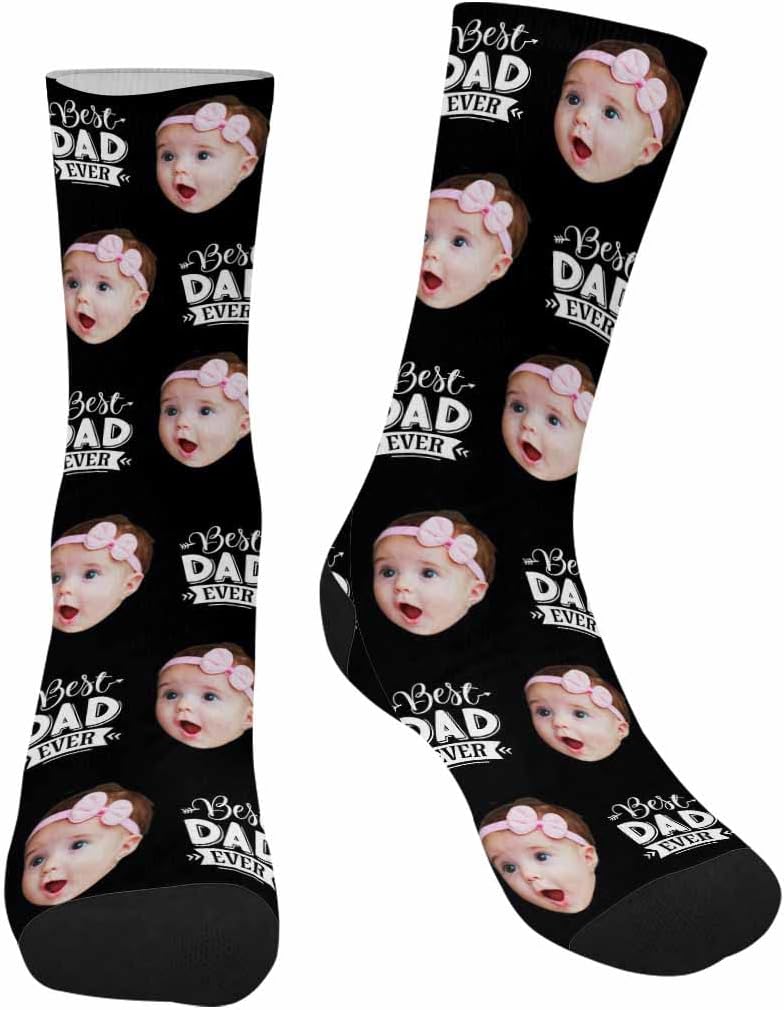 Personalized Pet Face Socks for Men and Women