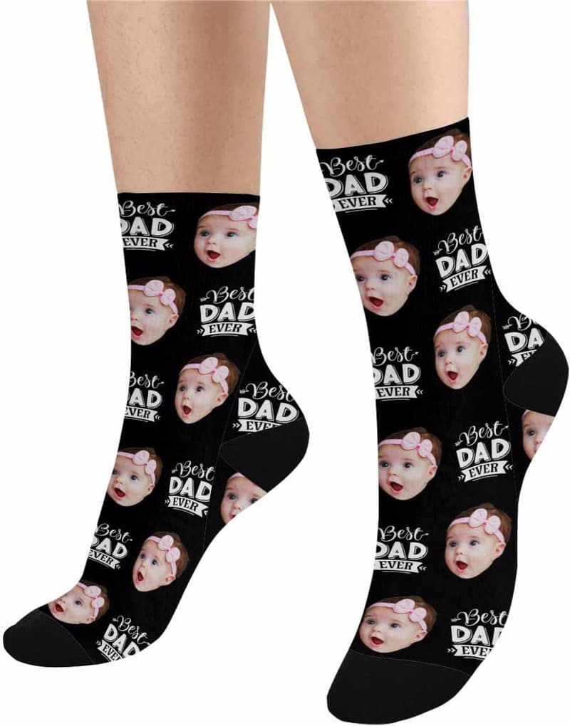 Personalized Pet Face Socks for Men and Women