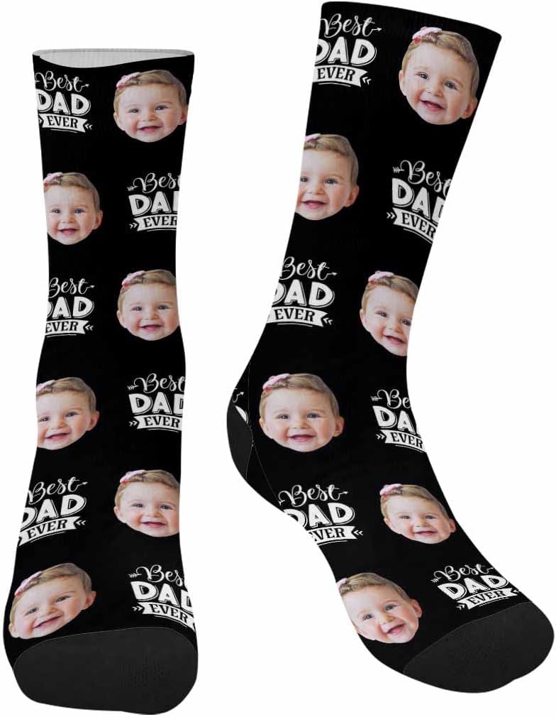 Personalized Photo Socks for Dad